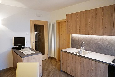 Wohnung - San Giovanni di Fassa - Pozza - ROSSO - Photo ID 7944