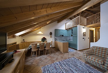 Apartment in Moena - Camoscio - Photo ID 8028