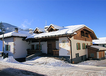 Wohnung - Masi di Cavalese - Außenansicht Winter - Photo ID 37